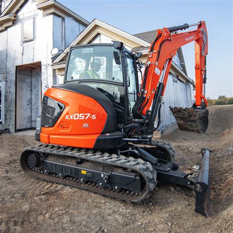 kubota excavator 5 ton|kubota kx057 5 excavator.